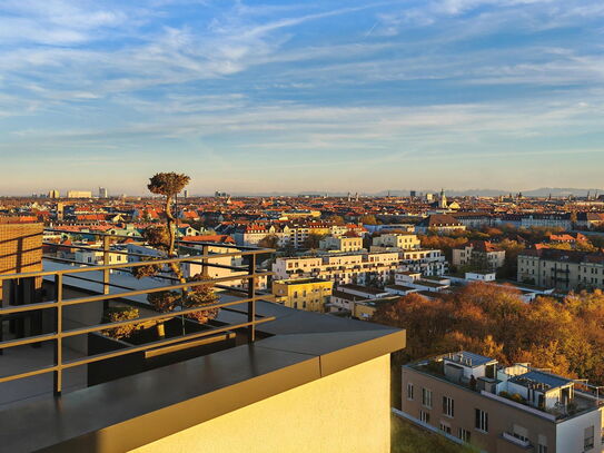 The PENTHOUSE No.1 - Ultimatives Wohnen im Himmel über Schwabing - PROVISIONSFREI