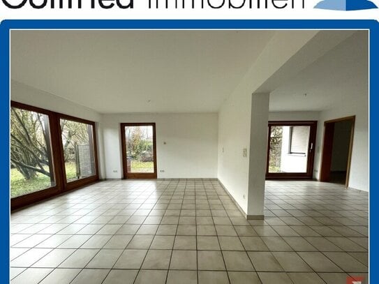 Helle 4,5-Zimmer-Erdgeschosswohnung mit Terrasse, Gartenanteil und Garage in Laichingen