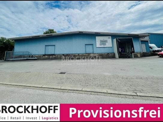 Exklusiv über Brockhoff | 2.157 m² Halle | 235 m² Büro