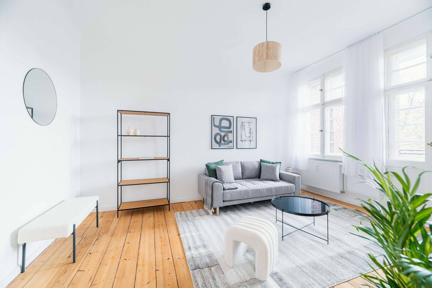 Voll möblierte 3-Zimmer-Wohnung in Neukölln - voll möbliert - Photo 1