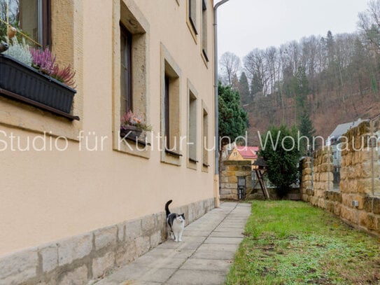 SfKW - Einfamilienhaus in Loschwitz - 224m2 Wohnfläche - Gästewohnung - Fußbodenheizung - Parkett - am ehemaligen Weinb…