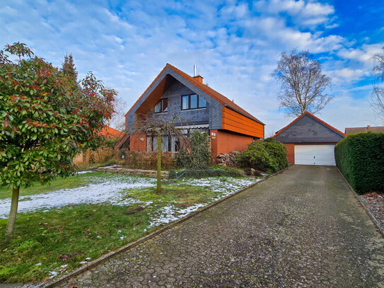 Ihr neues Zuhause in Wathlingen mit beheiztem Wintergarten und gemütlichem Kamin!