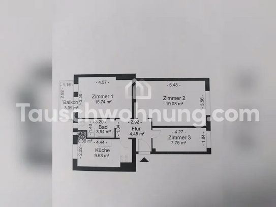 [TAUSCHWOHNUNG] 3 Zi-Altbau Friedrichshagen, suche ab 4,5 Zi Berlin Potsdam