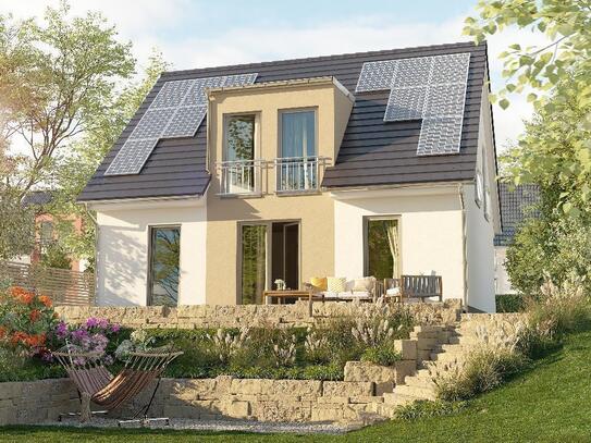 Sommeraktion PV- Anlage gratis: Das variable Haus mit Wohlfühlgarantie in Schwabhausen - Einfach genießen...