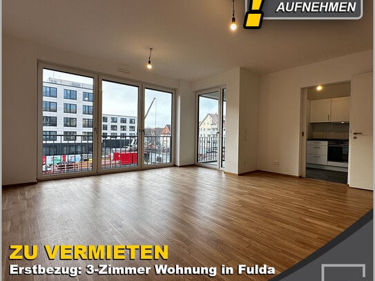 Erstbezug: 3-Zimmer Wohnung | In der Innenstadt von Fulda | inkl. Einbauküche