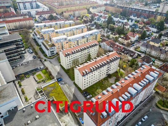 Laim - Modernisierte, helle 3-Zimmer-Wohnung mit erholsamer Loggia