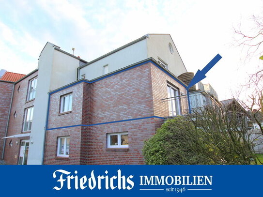 Betreutes Wohnen / Bezugsfreie 2-Zimmer-ETW in Edewecht / mit Balkon, Pkw-Stellplatz und Keller