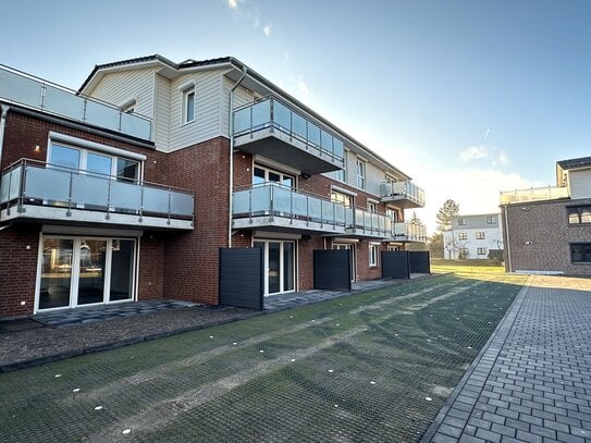 NEUBAU-ERSTBEZUG!!! 1-Zimmer-Single-Erdgeschosswohnung (KfW 50) mit PKW-Stellplatz in Uetersen