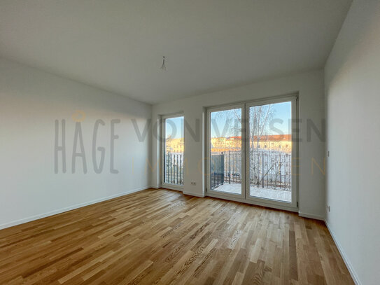 Moderne 2-Zimmer-Wohnung mit Balkon, Aufzug und exklusiven Annehmlichkeiten