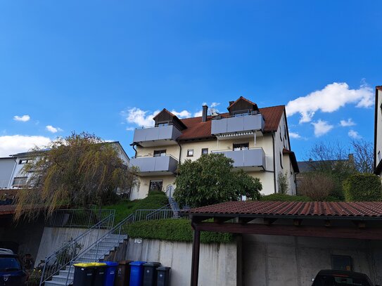 3 Zi - Wohnung mit Garten und Balkon in Kürnach zu verkaufen