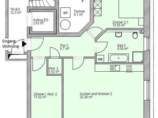 MODERNE ERDGESCHOSSWOHNUNG - RUHIG UND DOCH ZENTRAL