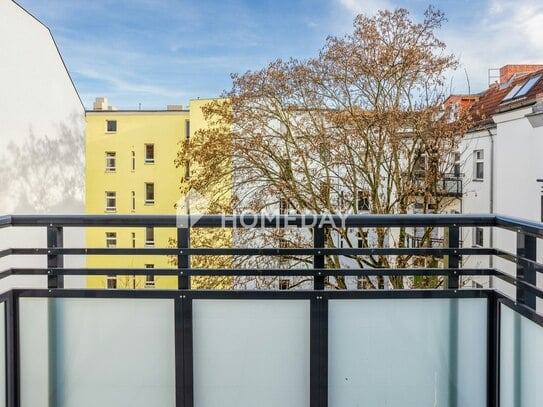 3-Zimmer-Wohnung mit Balkon in gefragter und zentraler Lage in einem ruhigen Hinterhof