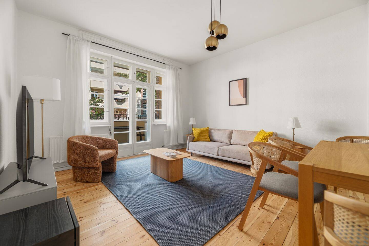 Hübsche 3-Zimmer Wohnung in Pankow - voll möbliert - Photo 1