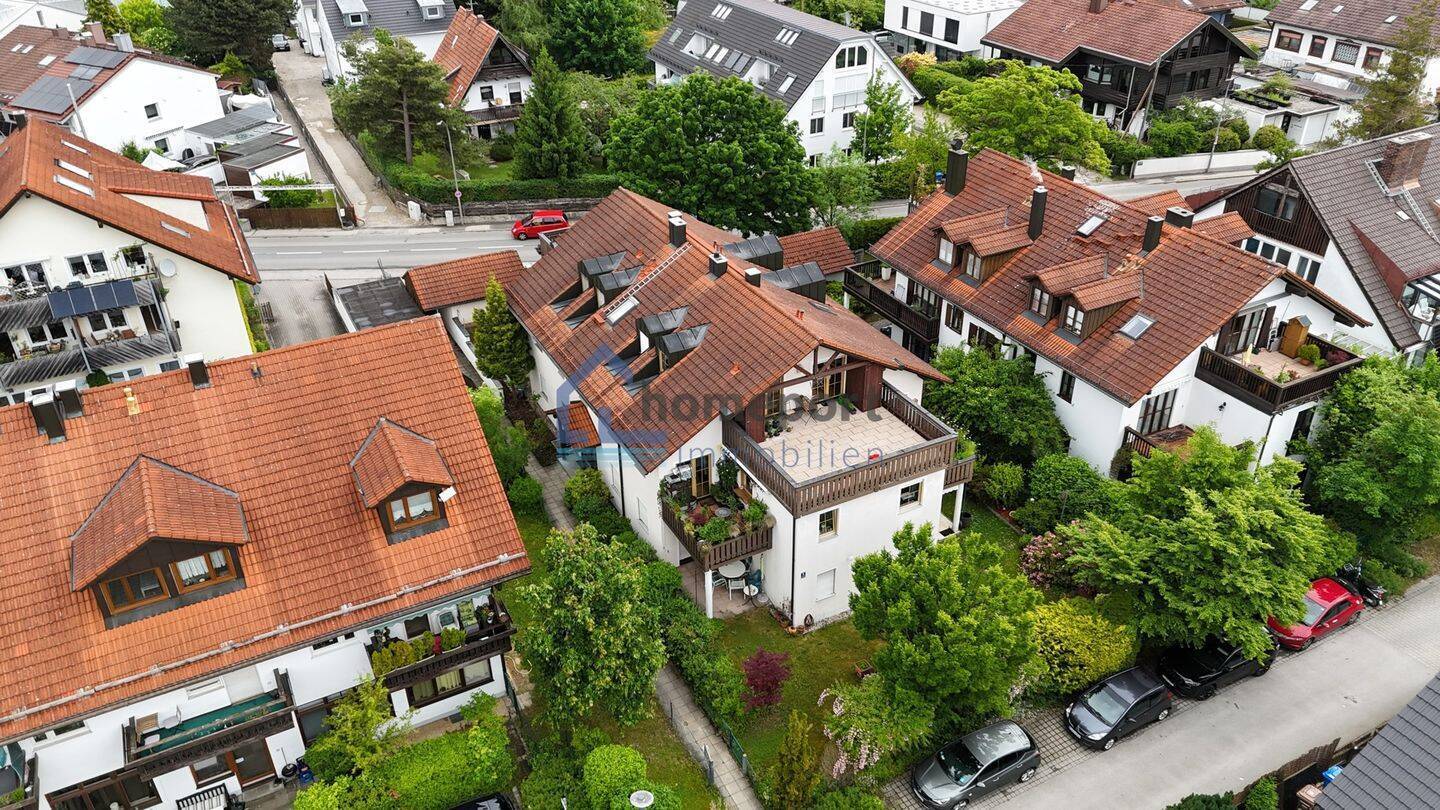 Südterrasse im grünen - Charmante 3 Zimmer Wohnung
