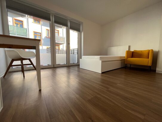 Für Studenten: Möbliertes Apartment mit Balkon - Neubau - Einzug zum 01.01.2025