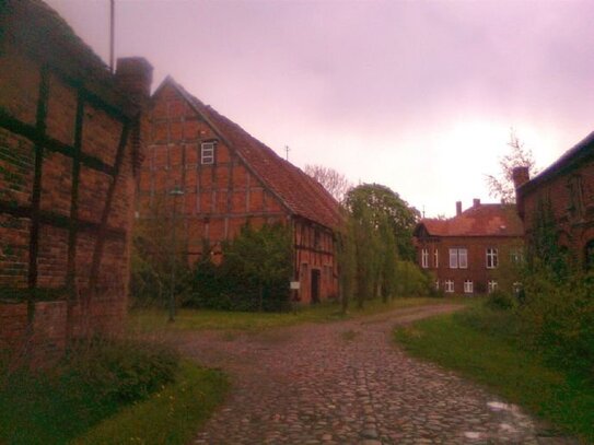 Wohnung in altem Gutshaus nähe Elbradwanderweg in der Altmark auch als Zweitwohnung geeignet