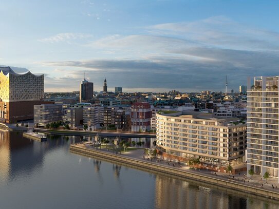 Traumhafte Hafenblick-Oase: Moderne Mietwohnung mit Blick auf die Elbphilharmonie