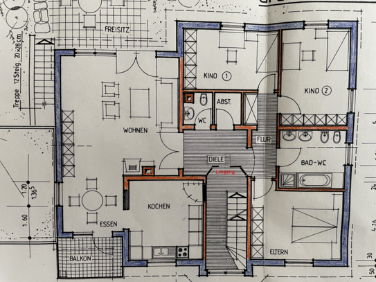 136m² Wohnung mit Garten & Weitblick in Gutweiler