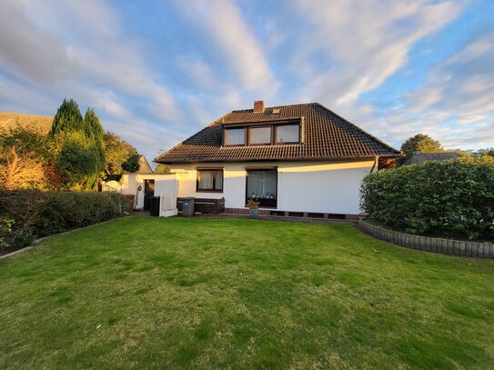 ... wohnen in Stuhr-Moordeich, Einfamilienhaus mit Einliegerwohnung - Licht/Grün/Ruhe -