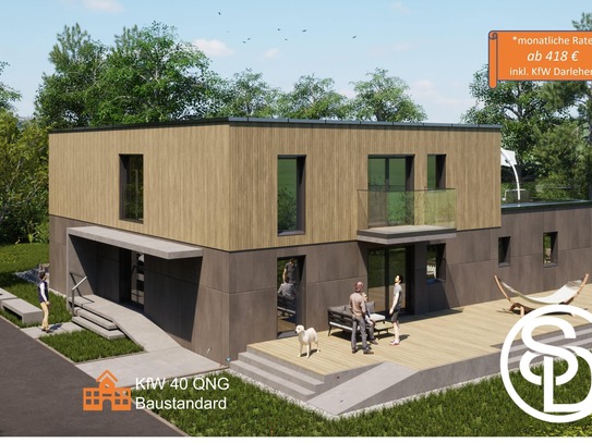 Neubauprojekt Wohnquartier Q40 Tröstau - moderne, energieeffiziente Wohnung - für Jung & Alt - für Menschen mit Mobilit…