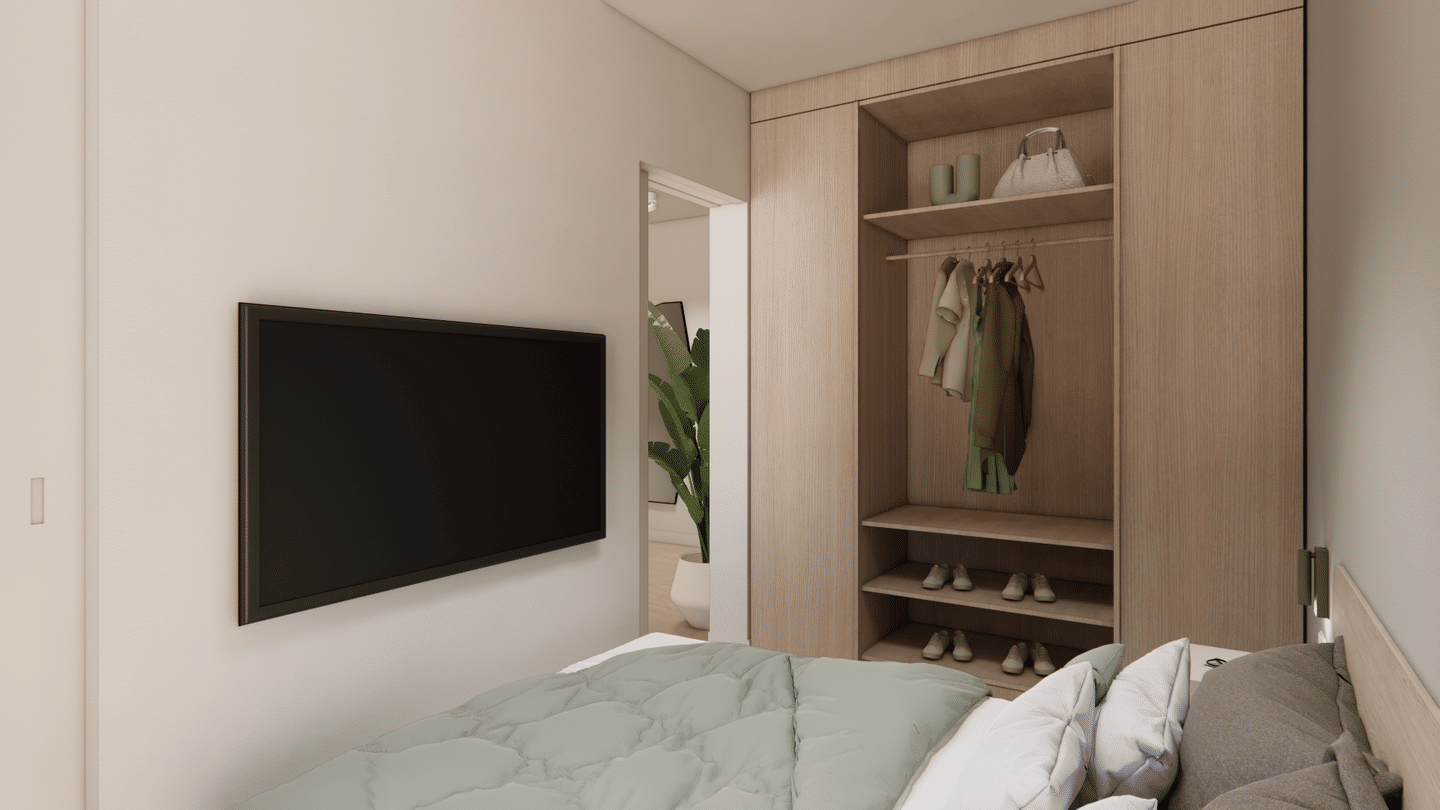 Möblierte Studio Plus Wohnungen mit Gemeinschaftsflächen: Padelplatz, Fitness, Dachterrasse & mehr - Foto 1