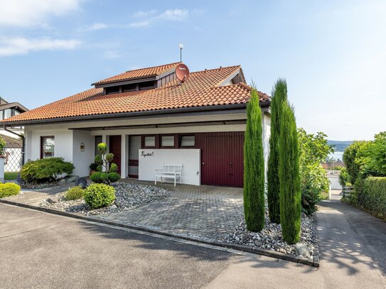 Exklusives Einfamilienhaus mit Panorama Bodenseeblick - Werkstatt und Garage inklusive!