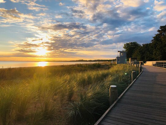 Den Strand vor der Tür, Traumwohnung mit Meerblick in exponierter Lage des Ostseebades Boltenhagen!