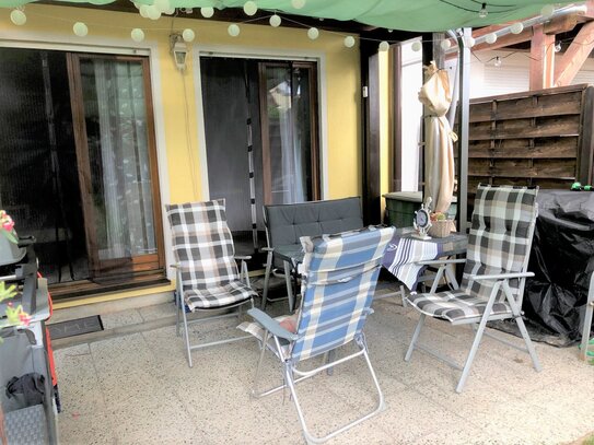 3-Raum-Wohnung mit Terrasse in einem 3-Familienhaus