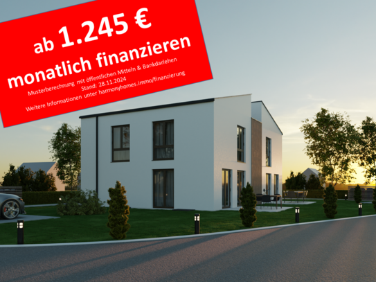 ab 1.245€ mtl. finanzieren - DHH in Spenge-Lenzinghausen