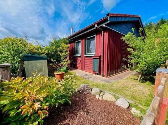 Ferienhaus direkt am Kransburger See - Seeblick / Baden, Angeln, Bootfahren