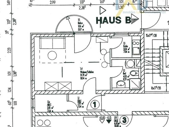 Charmante 1-Zimmer-Wohnung mit Terrasse Ideal für Singles oder Kapitalanleger