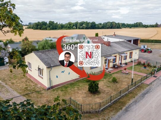 Einfamilienhaus mit Einliegerwohnung und Werkstattgebäude - ideal für Schrauber & Co.