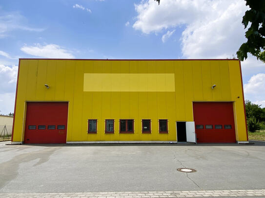 AB 01.07. FREI: Attraktive Lager- und Umschlaghalle (ca. 750 m²) in Riesa