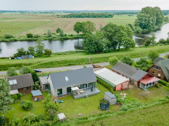 Provisionsfrei! A+ Effizienzhaus und viel Ruhe direkt an der Eider!