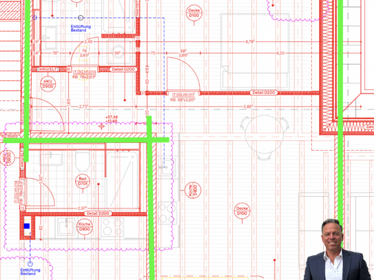 RESERVIERT Baubeginn November´25, Aufstockung, 4.OG, Loggia... Britz