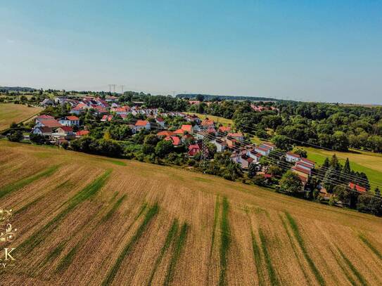 **Baugrundstück in Münchenroda** mit Weitblick