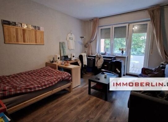 IMMOBERLIN.DE - Beliebte Lage beim Schlosspark: Nette Wohnung mit ruhigem Südbalkon