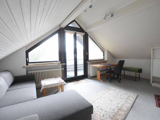 IDEAL FÜR STUDENTEN oder WOCHENENDHEIMFAHRER - Möbliertes 1-Zi.-Appartement mit Balkon