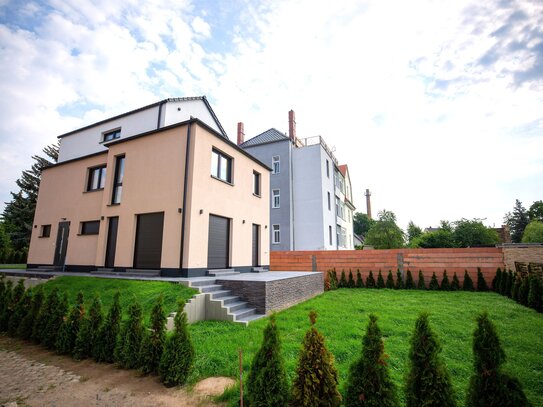 Neubau Stadthaus Nähe Leipzig in Brandis