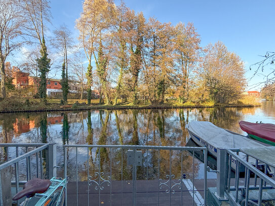 Einzigartig! Bezugsfreie Maisonette-Wohnung mit Havelblick und direktem Wasserzugang