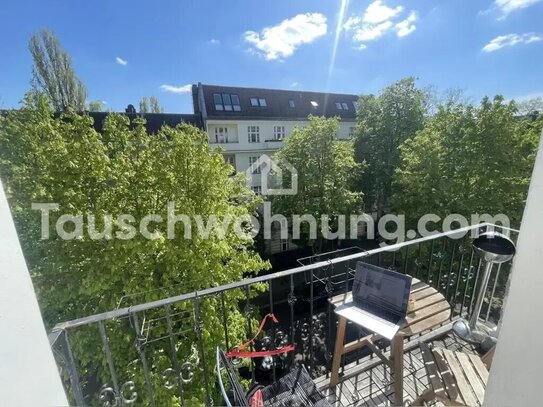 [TAUSCHWOHNUNG] Schöne Altbauwohnung in Schöneberg/Friedenau mit Südbalkon