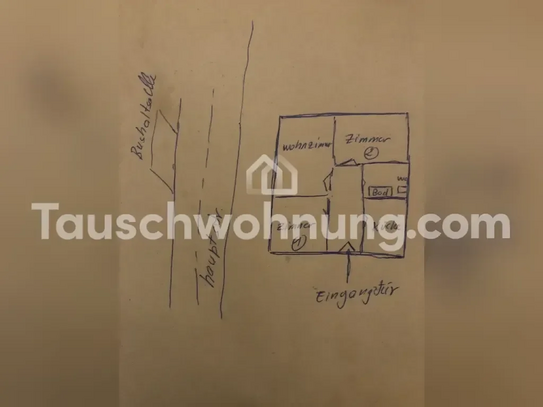 [TAUSCHWOHNUNG] 3 Zimmer Wohnung gegen 1.5 oder 2 Zimmer