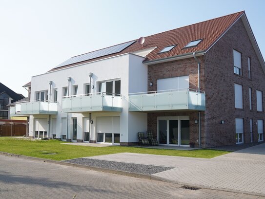 Neubauwohnung 2-Zimmer mit Sonnenterrasse am Wiehengebirge