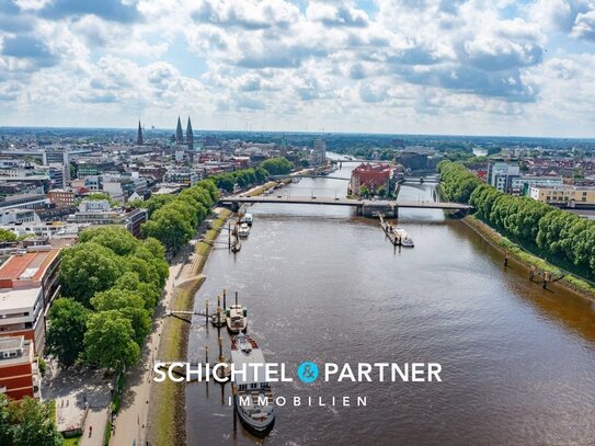 Altstadt | Eigentumswohnung mit Sonnenbalkon und Keller in Bremens Bestlage