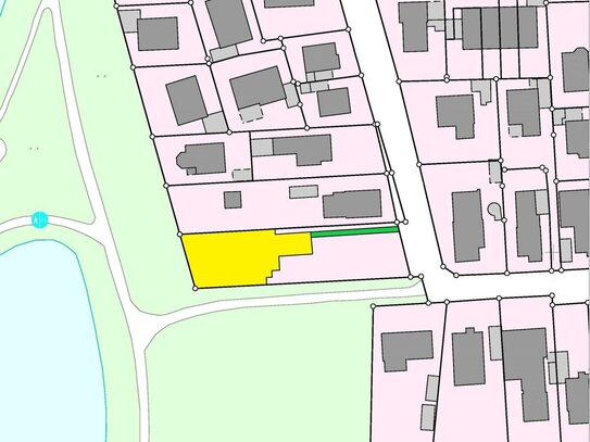 Exklusives Grundstück am Swarte-Moor-See mit genehmigtem Doppelhaus