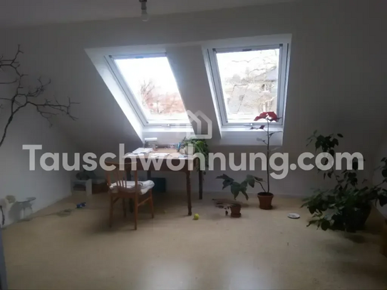 [TAUSCHWOHNUNG] Schöne DG Wohnung in FR-Wiehre, Korkboden, Blick auf 2 Berge