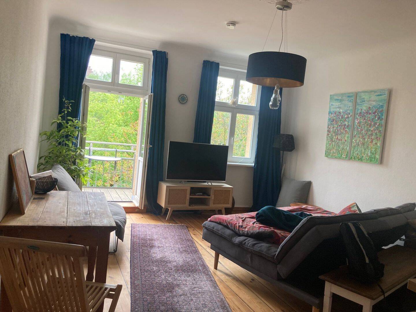 Befristet: Möblierte 1,5 Zimmern in Berlin Niederschönhausen - Foto 1