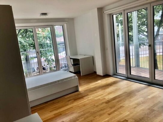 Schönes 1 Zimmer Appartment - Balkon - 90478 Nürnberg