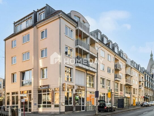 Zentrale 2-Zimmer-Wohnung mit Balkon, Aufzug, TG-Duplexparker & idealer Verkehrsanbindung in Plauen