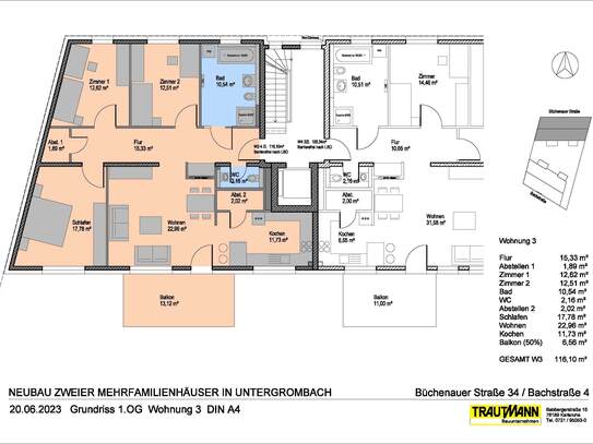 Barrierefrei - Aufzug – KFW 55 – hochwertige Ausstattung - Neubau in Untergrombach